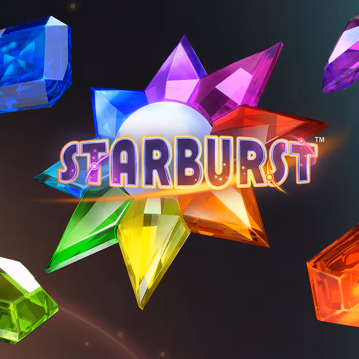 Starburst - Classic NetEnt slot with expanding wilds and both-ways wins